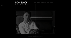 Desktop Screenshot of donblack.co.uk